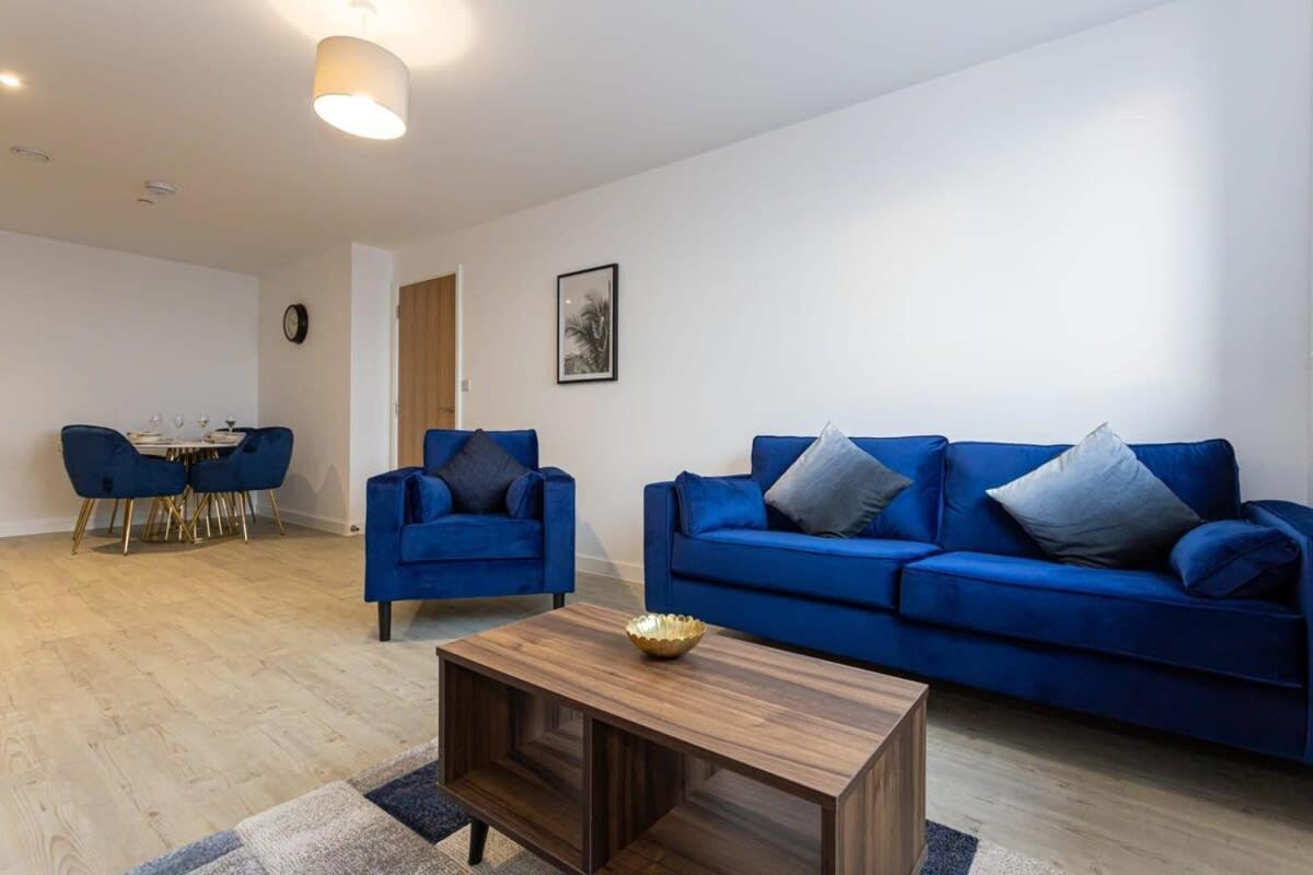 Modern 2 Bed Salford Apartment Stunning Views Manchester Exteriér fotografie